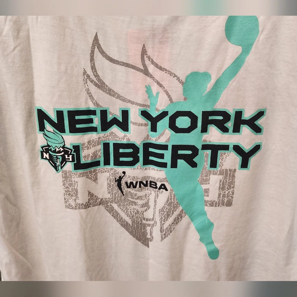 New York Libery WNBA Tshirt Men's 3xl Ionescu Stewart Jones NWT - Picture 3 of 6